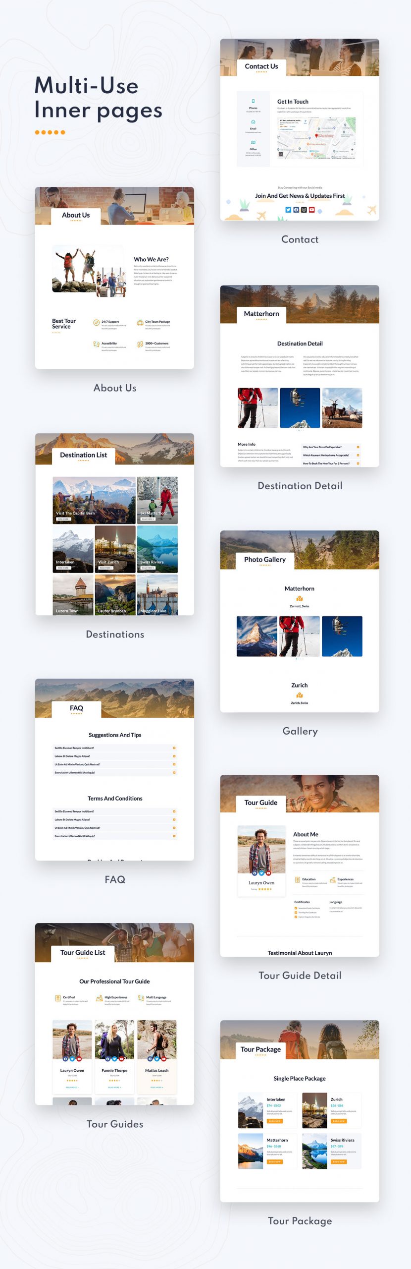 Retrave | Travel Elementor Template Kit - 2